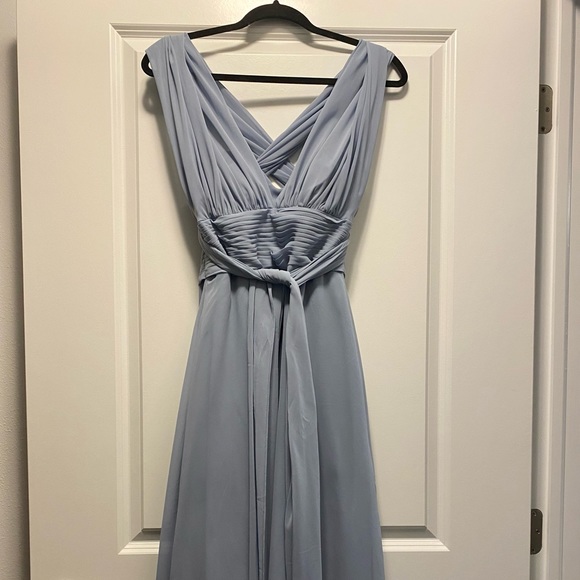 Azazie Fifi Wrap Bridesmaid Dress - Picture 2 of 5